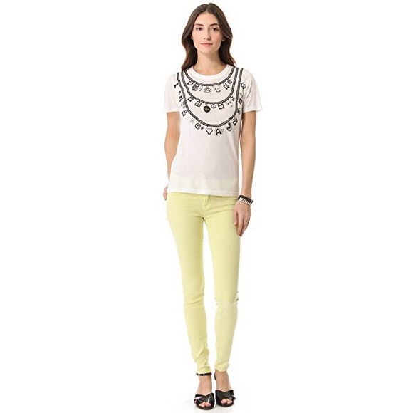 Marc By Marc Jacobs Pants - Marc by Marc Jacobs Lemon Stick Fit Skinny Jeans